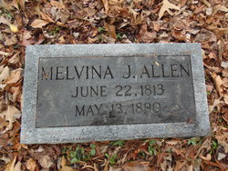 Melvina Victory <I>Jones</I> Allen 