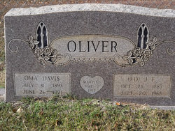 Susan Ioma <I>Davis</I> Oliver 
