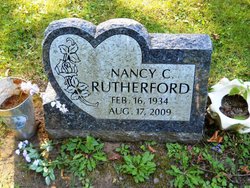 Nancy Catherine <I>Lettenberger</I> Rutherford 