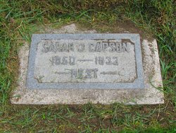 Sarah Jane <I>Ranck</I> Capson 