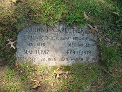 CPL John Clyde Caruthers Sr.