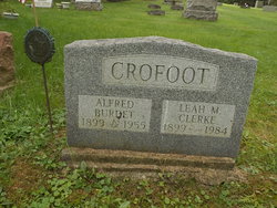 Leah M <I>Clerke</I> Crofoot 