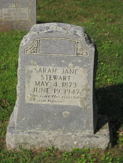 Sarah Jane <I>Johnson</I> Stewart 
