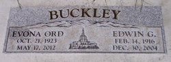 Edwin G Buckley 