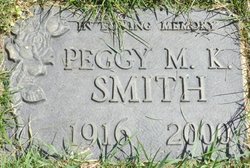 Margaret King “Peggy” <I>McWhinnie</I> Smith 