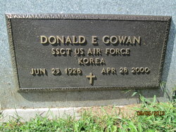Sgt Donald E. Gowan 
