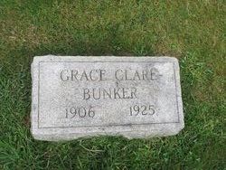 Grace <I>Clare</I> Bunker 