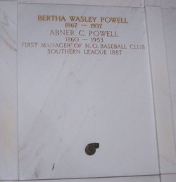 Bertha <I>Wasley</I> Powell 
