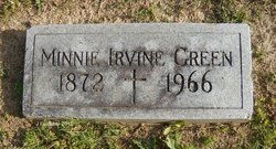 Minnie Ruth <I>Irvine</I> Green 
