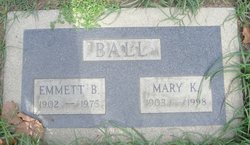 Mary Burl <I>Kuhns</I> Ball 