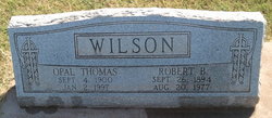 Opal <I>Thomas</I> Wilson 