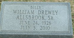 William Drewey “Billy” Allsbrook Sr.