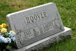 Faye M <I>Hoffman</I> Hoover 
