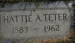 Hattie Anderson <I>Holte</I> Teter 