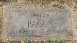 Thelma Beatrice <I>Thompson</I> Pacuk 