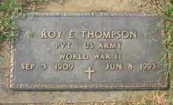 Pvt Roy Everett Thompson 