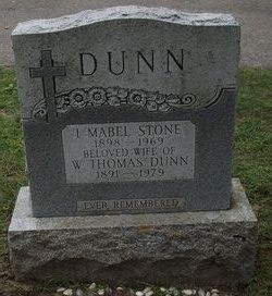 Ida Mabel Amelia <I>Stone</I> Dunn 