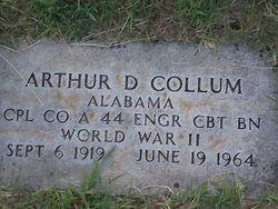 Arthur Delmer Collum 