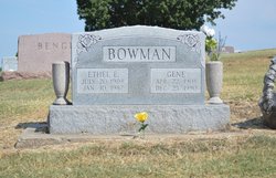 Ethel Elizabeth <I>Benge</I> Bowman 