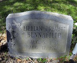 Lillian Mizelle <I>Prevatt</I> Bennafield 