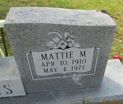 Mattie M Sims 