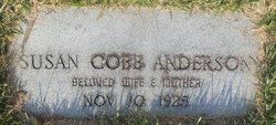 Susan <I>Cobb</I> Anderson 