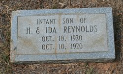 Infant Son Reynolds 