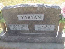 Viola <I>Snider</I> Yaryan 