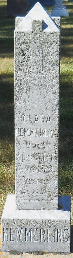 Clara <I>Hipp</I> Hemmerling 