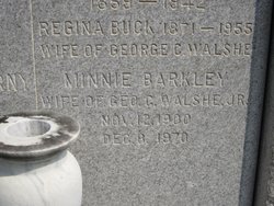 Minnie Buckner <I>Barkley</I> Walshe 