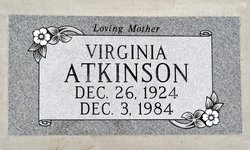Virginia <I>Harrington</I> Atkinson 