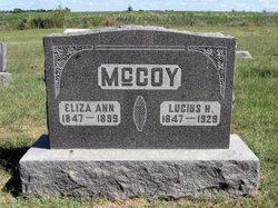 Eliza Ann <I>Bailey</I> McCoy 