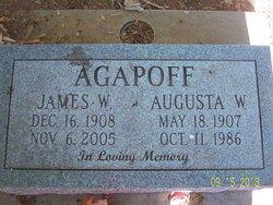 Augusta William <I>Loskutoff</I> Agapoff 