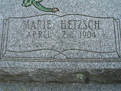 Marie Pauline “Re” <I>Hetzsch</I> Amos 