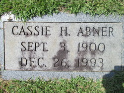 Cassie H Abner 