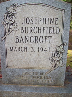 Josephine Burchfield Bancroft 