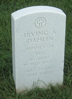 Irving Alexander Dahlin 