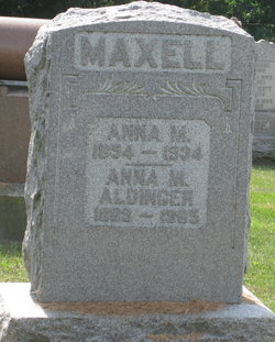Anna <I>Maxell</I> Aldinger 
