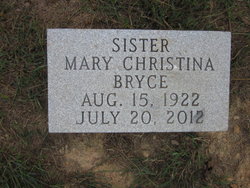 Sister Mary Christina Bryce 