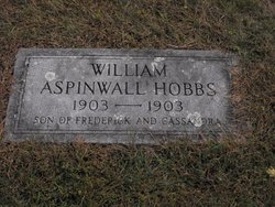 William Aspinwall Hobbs 