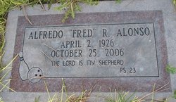 Alfredo R “Fred” Alonso 