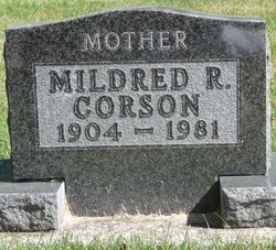 Mildred R <I>Midkirk</I> Corson 