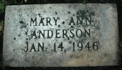 Mary Ann Anderson 