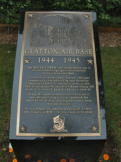 Stone Airman 457th Bomb Group Glatton Air Base Memorial 