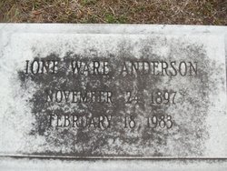 Ione <I>Ware</I> Anderson 