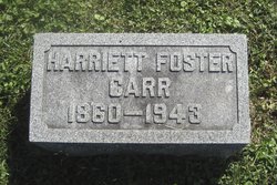 Harriett Wilson <I>Foster</I> Carr 