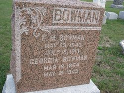 Georgia Ann <I>Graham</I> Bowman 