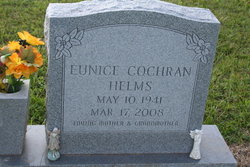 Eunice F. <I>Cochran</I> Helms 