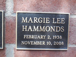 Margie Lee <I>Underwood</I> Hammonds 