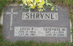 Genevieve M <I>Hines</I> Shryne 